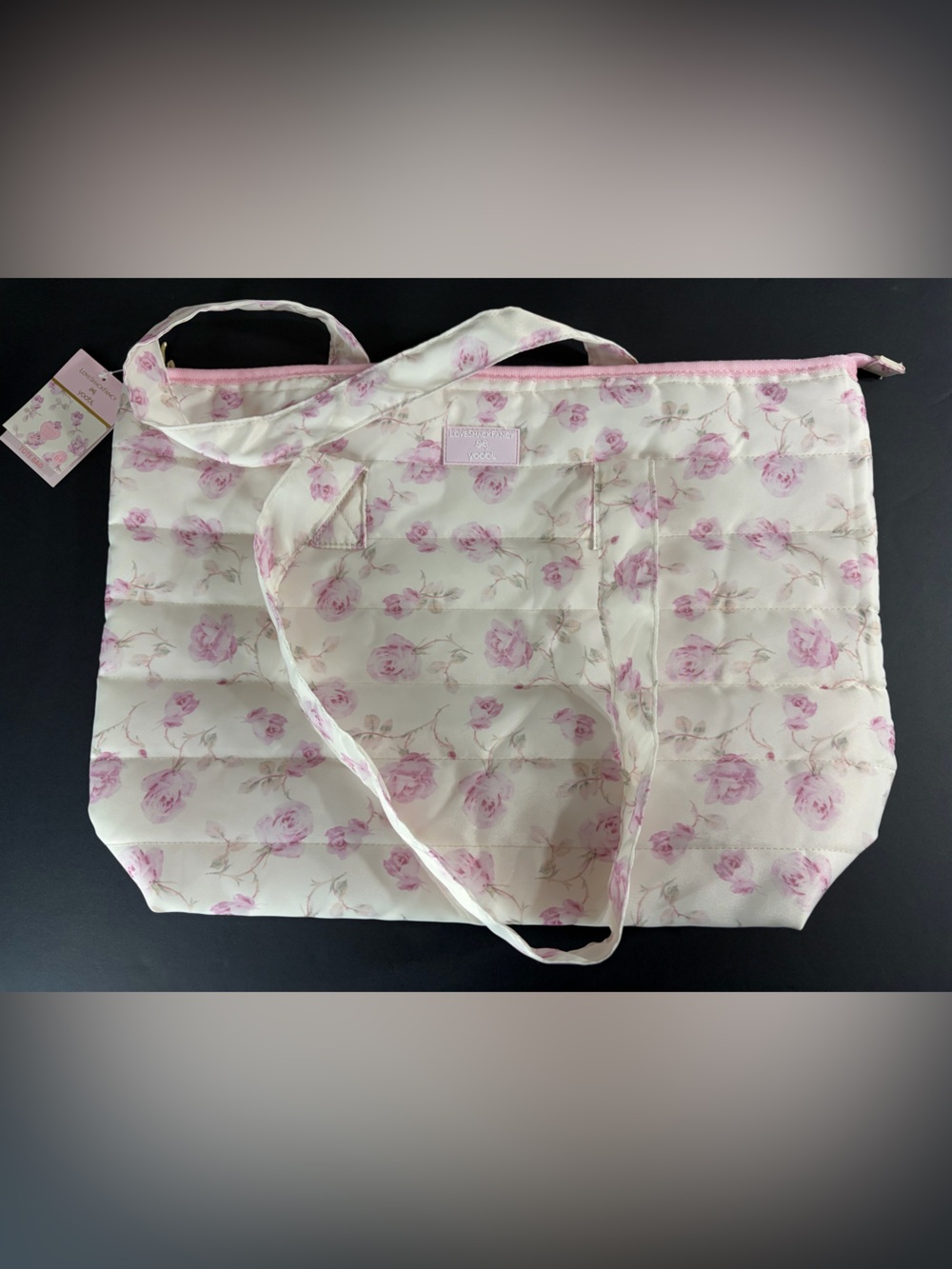LoveShackFancy Target Ribbon Rosa Tote Bag BNWT